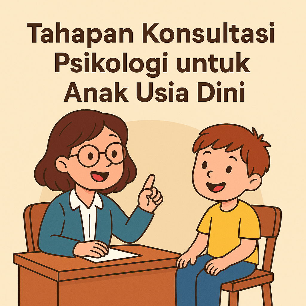 Tahapan Konsultasi Psikologi untuk Anak Usia Dini Tahapan Konsultasi Psikologi untuk Anak Usia Dini