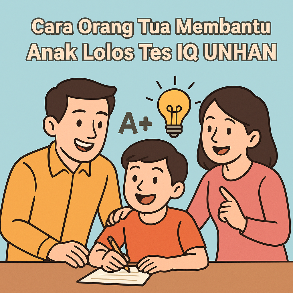 Cara Orang Tua Membantu Anak Lolos Tes IQ UNHAN Cara Orang Tua Membantu Anak Lolos Tes IQ UNHAN