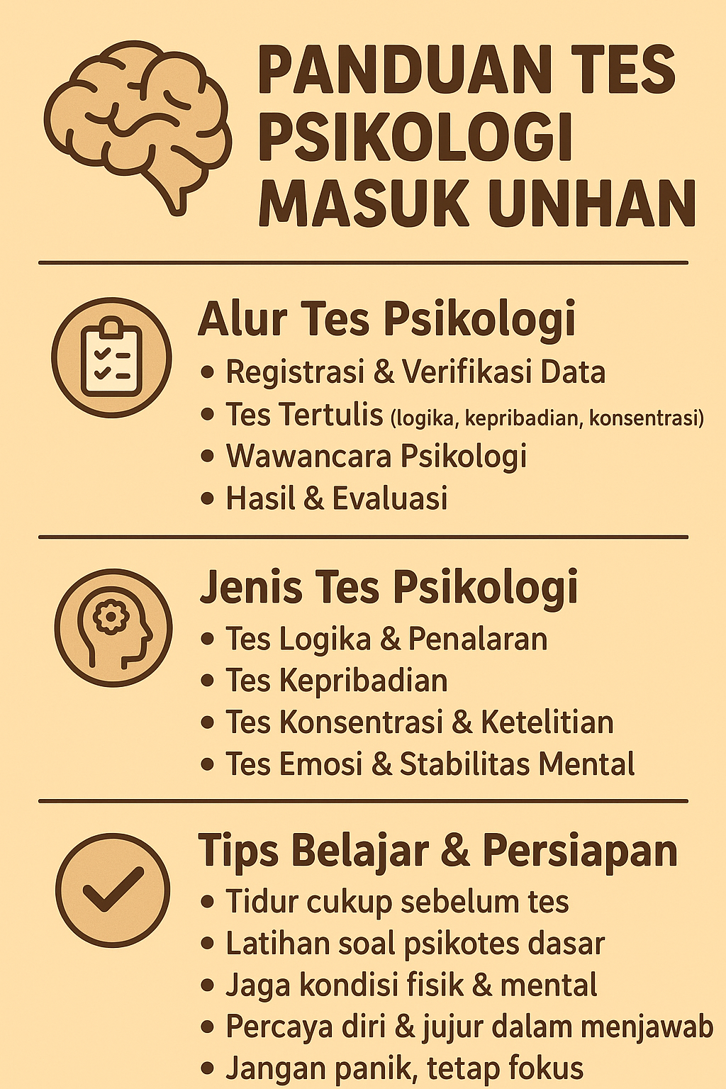 Infografik Tes Psikologi Masuk Unhan Infografik Tes Psikologi Masuk Unhan